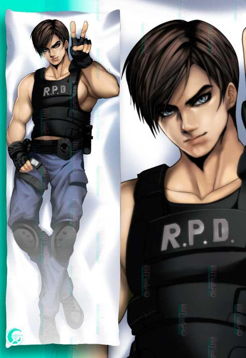 Leon Scott Kennedy V4 Body pillow case RESIDENT EVIL Mitgard-Knight